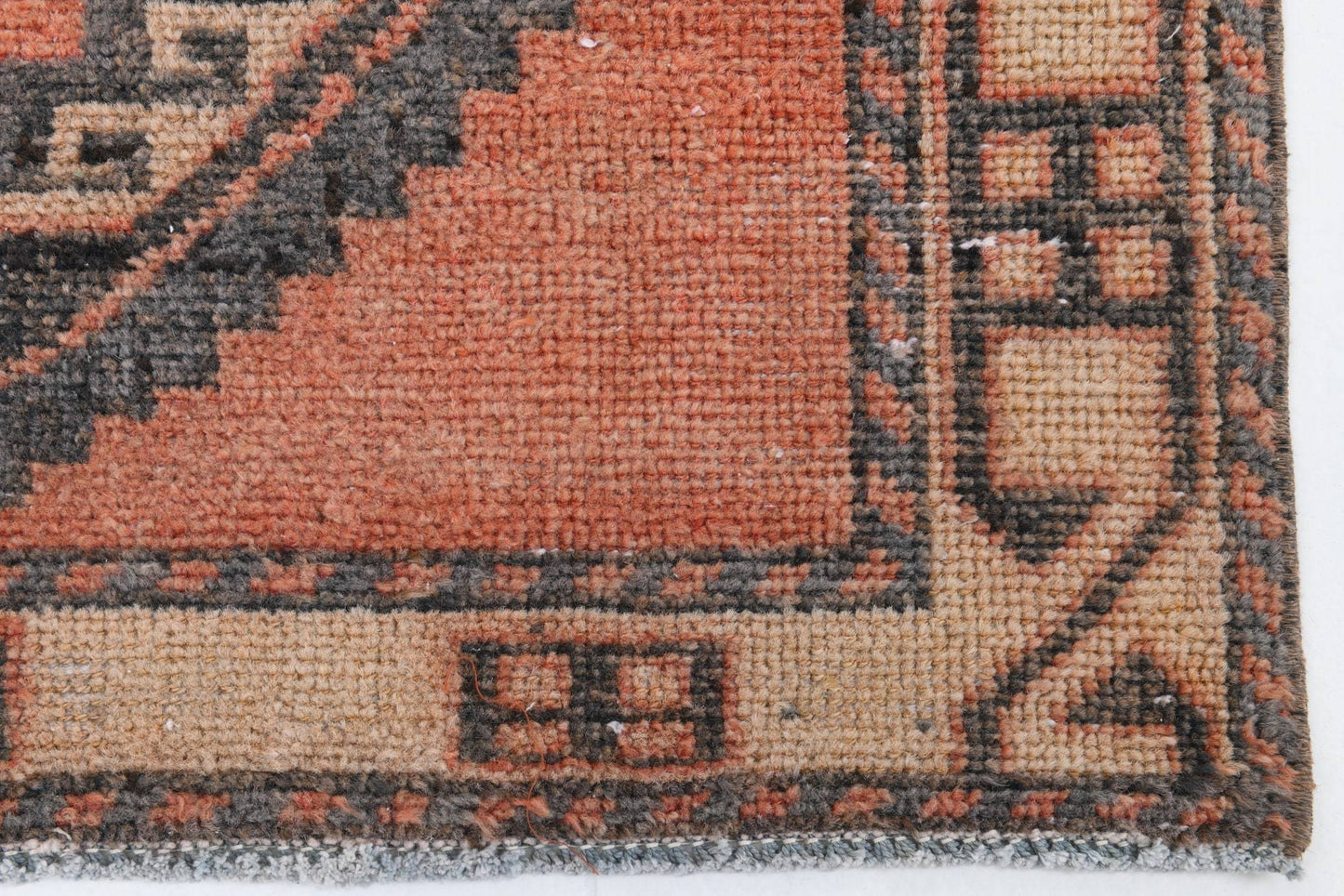 3' x 13' Orange Turkish Vintage Rug  |  RugReform