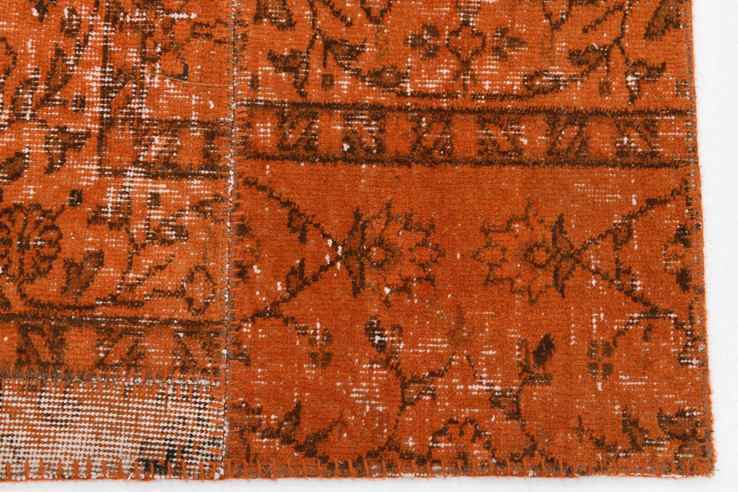 4' x 6' Multi Color Turkish Vintage Patchwork Rug  |  RugReform