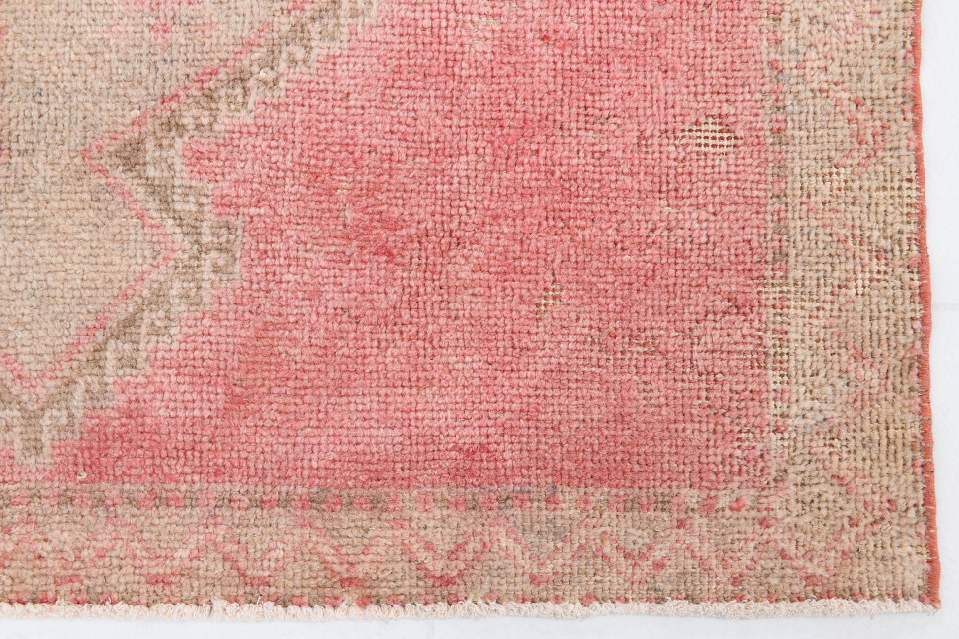 3' x 13' Pink Turkish Vintage Runner Rug  |  RugReform