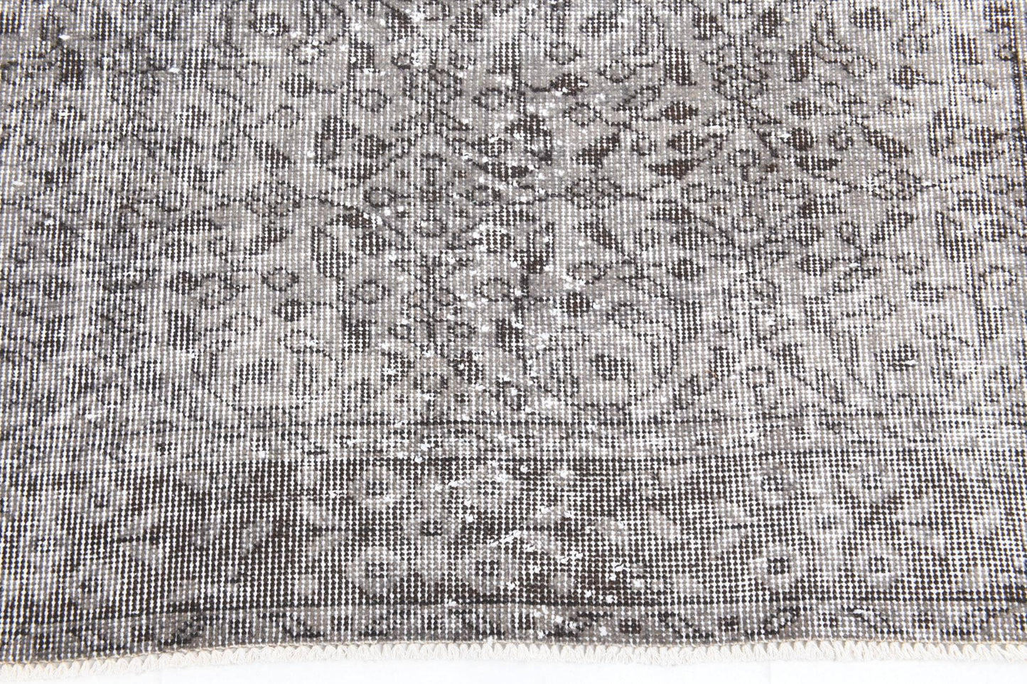 3' x 6' Black-Gray Turkish Vintage Rug  |  RugReform