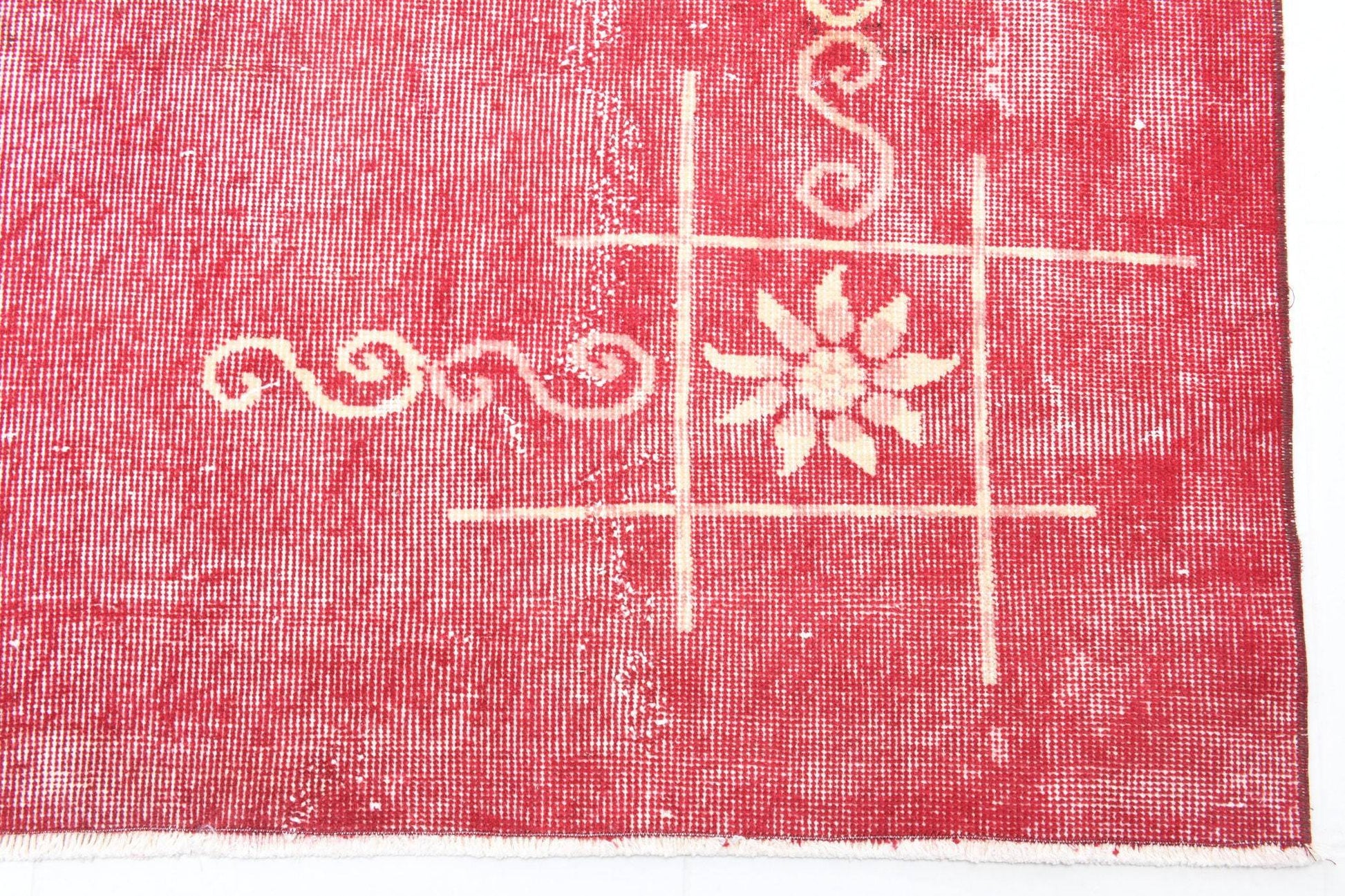 6' x 10' Red Turkish Vintage Rug  |  RugReform