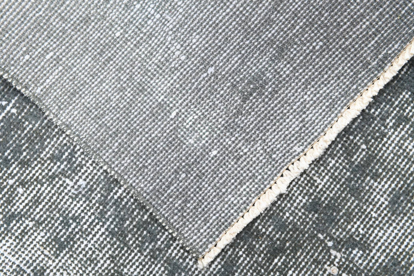 2' x 5' Black-Gray Turkish Vintage Runner Rug  |  RugReform