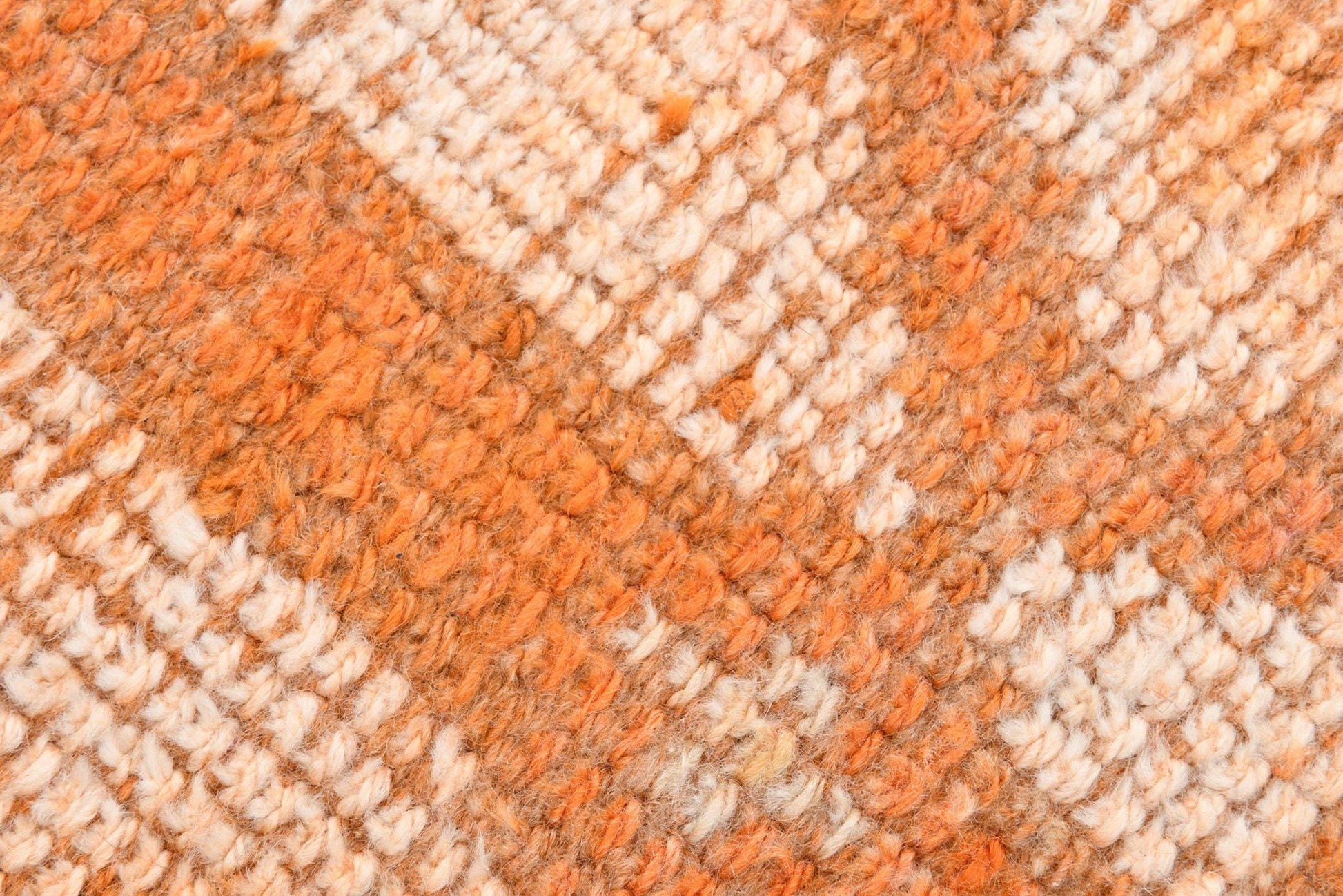 2' x 11' Orange Turkish Vintage Herki Rug  |  RugReform