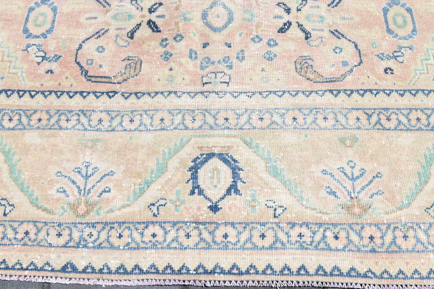 10'1" x 12'11" Vintage Persian Rug - 17974