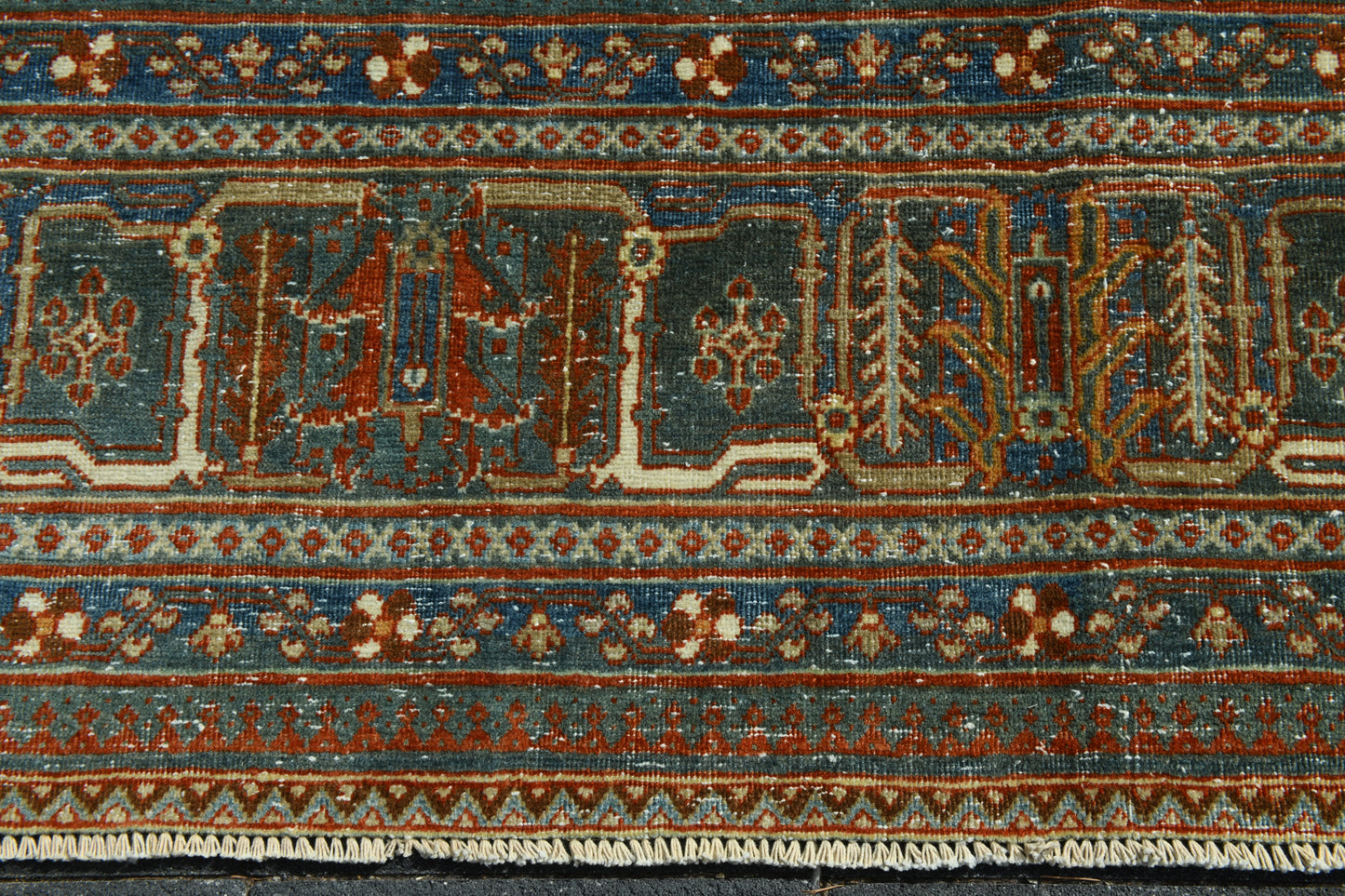 9'1" x 12'9" Vintage Persian Rug - 20801