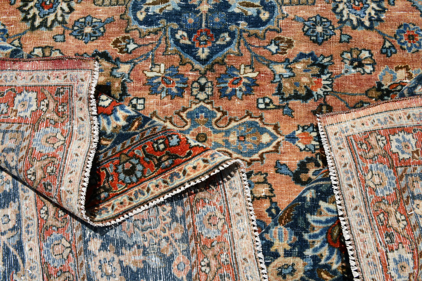 9'12" x 12'6" Vintage Persian Rug - 21960