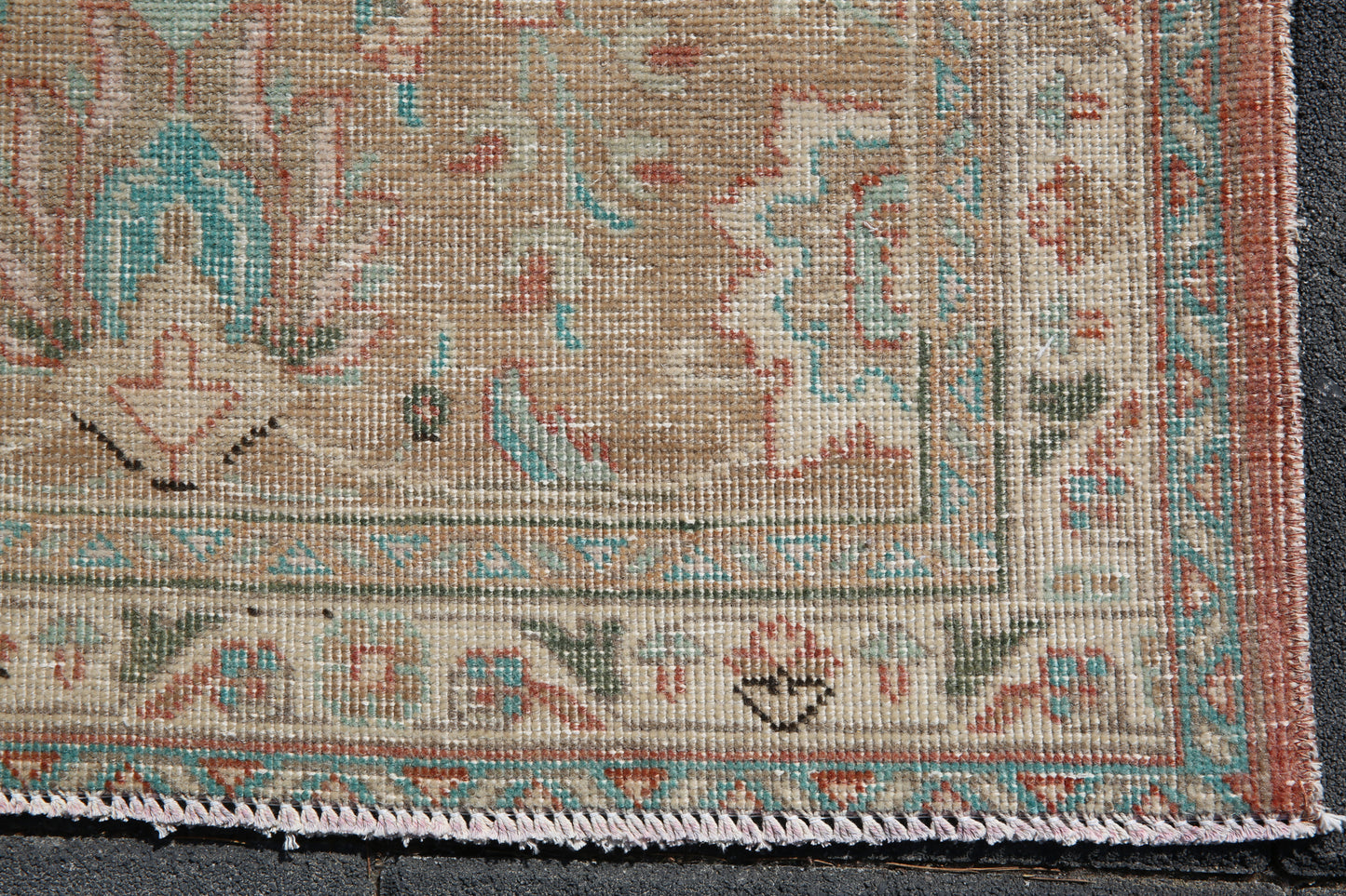 9'7" x 12'7" Vintage Persian Rug - 18736