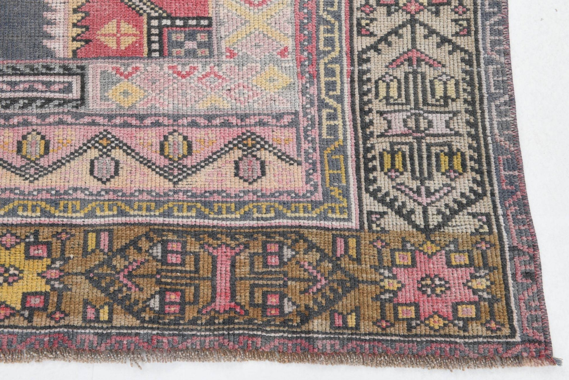 4' x 7' Pink Turkish Vintage Rug  |  RugReform