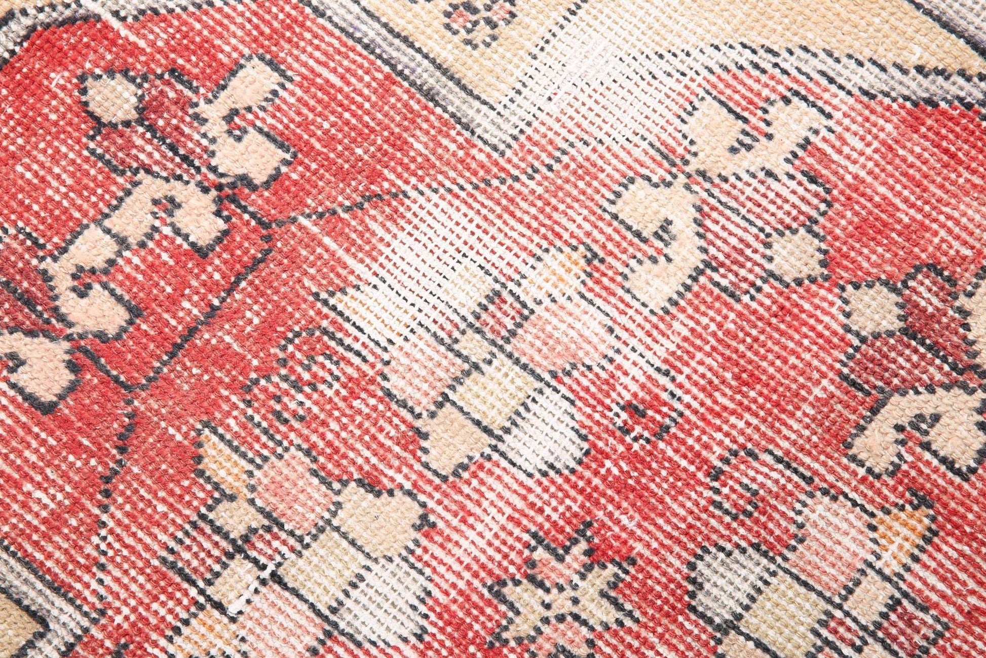 4' x 8' Red Turkish Vintage Rug  |  RugReform