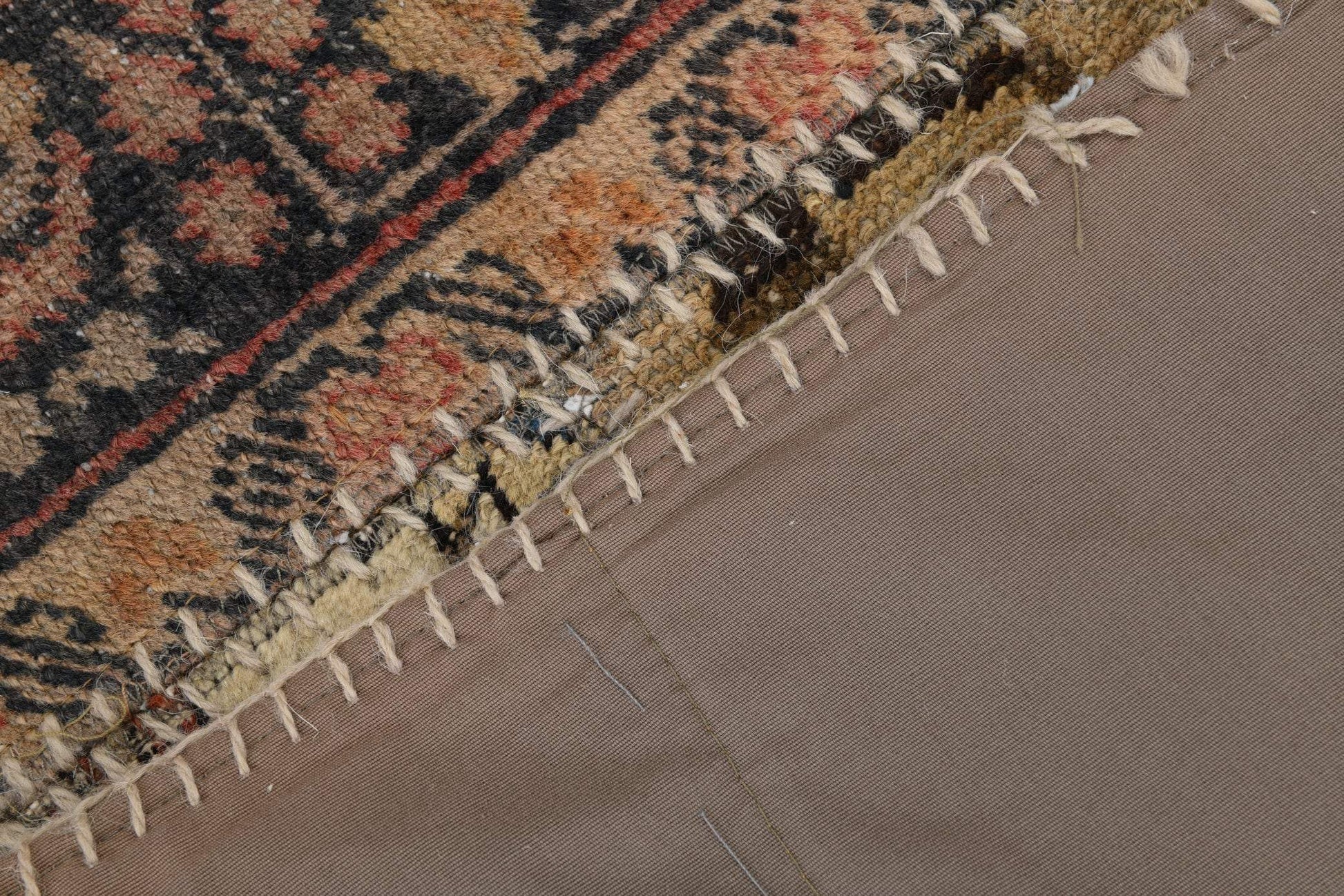 4' x 5' Multi Color Turkish Vintage Patchwork Rug  |  RugReform