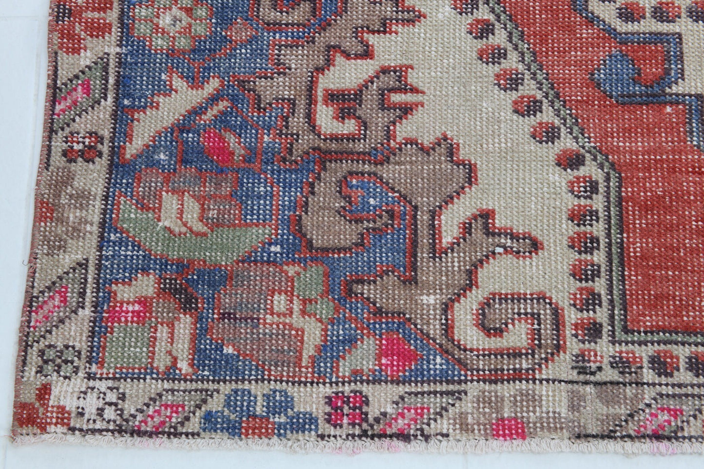 4' x 7' Multi Color Turkish Vintage Rug  |  RugReform