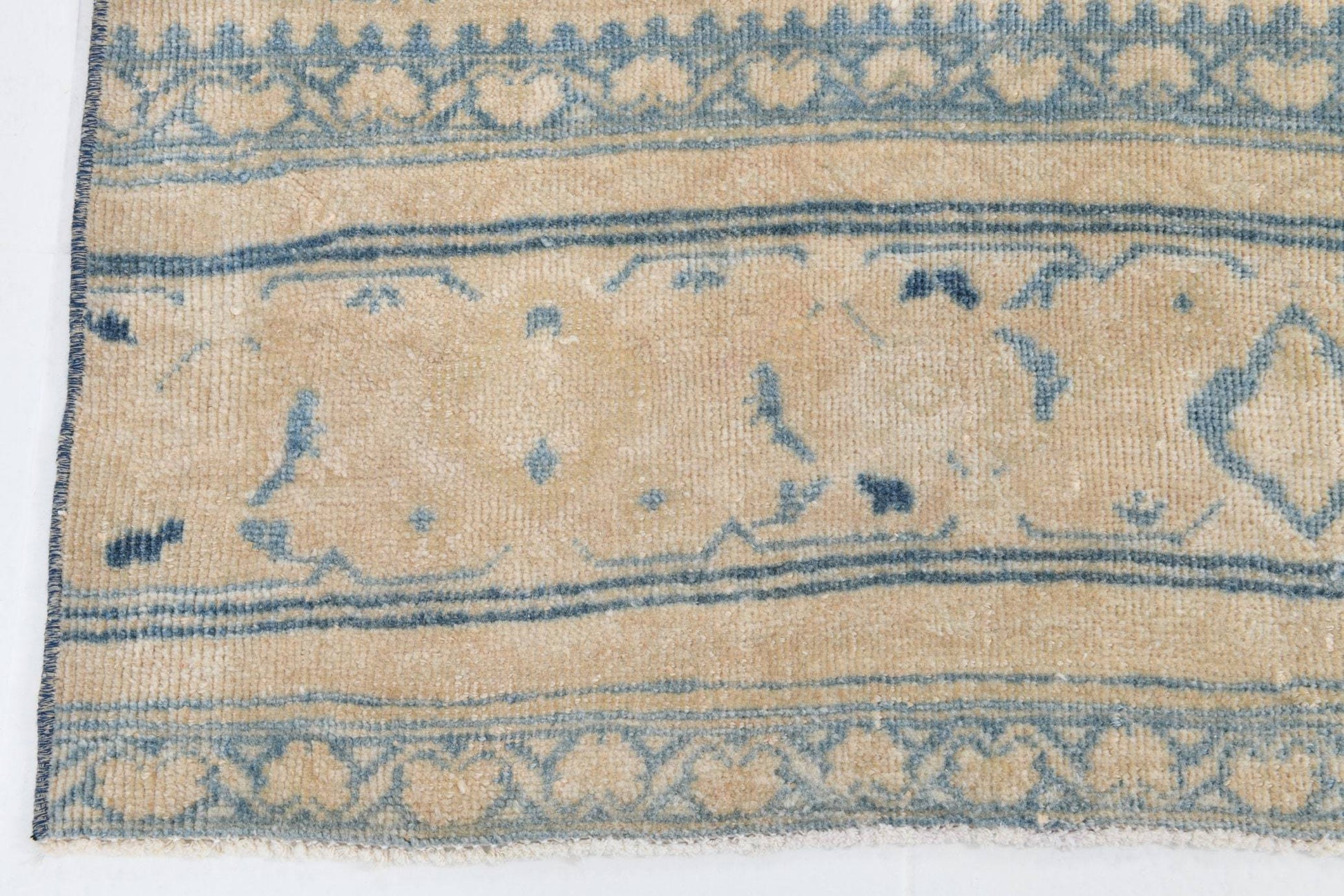 2' x 12' Blue Vintage Persian Rug  |  RugReform