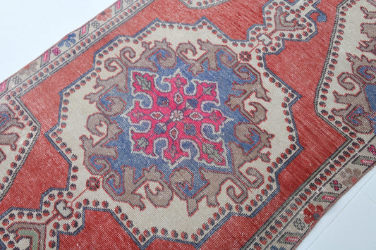 4' x 7' Multi Color Turkish Vintage Rug  |  RugReform