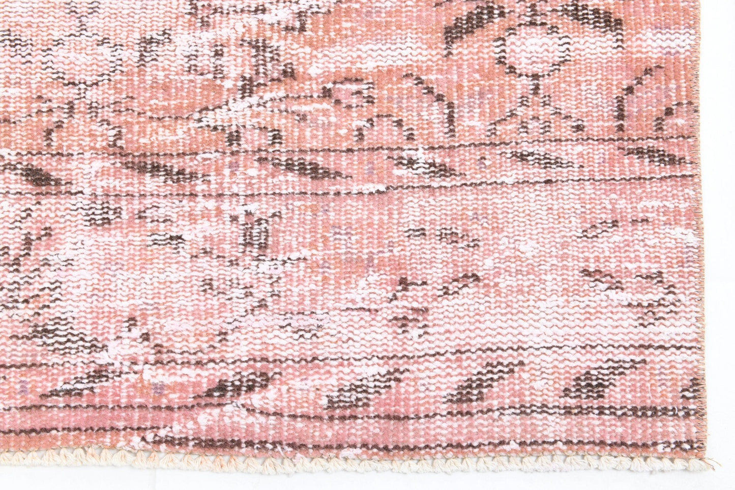 2' x 9' Pink Turkish Vintage Runner Rug  |  RugReform