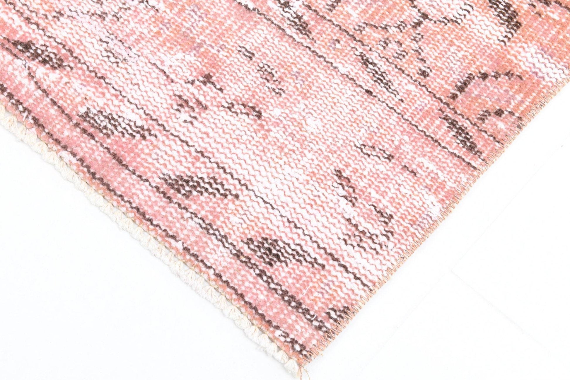 2' x 9' Pink Turkish Vintage Runner Rug  |  RugReform