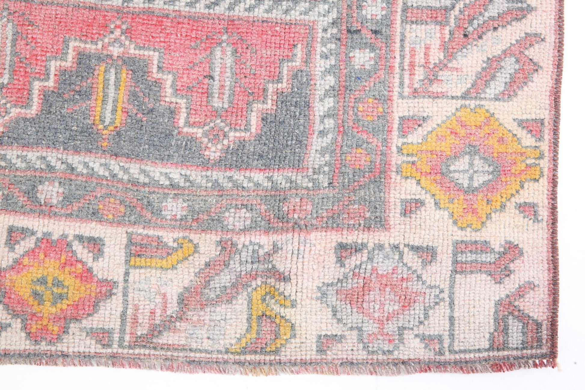 4' x 9' Multi Color Turkish Vintage Rug  |  RugReform