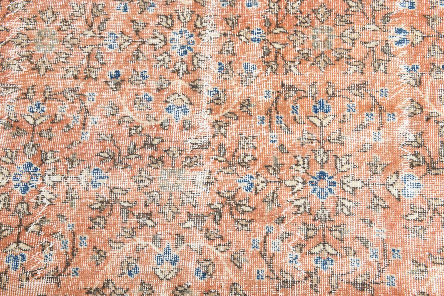 10' x 14' Orange Turkish Vintage Rug  |  RugReform