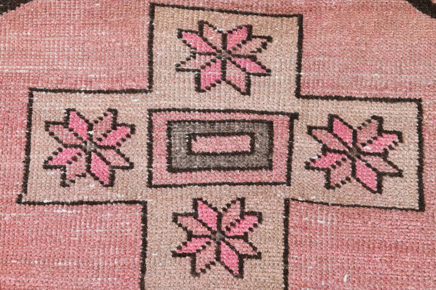 2' x 12' Pink Turkish Vintage Runner Rug  |  RugReform