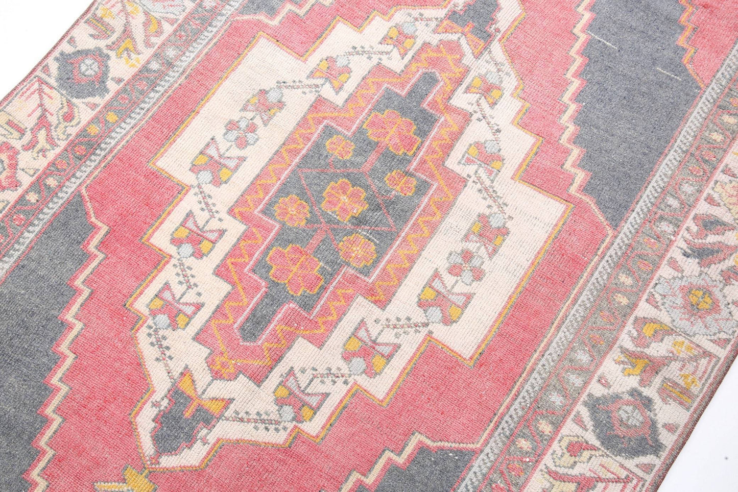 4' x 9' Multi Color Turkish Vintage Rug  |  RugReform