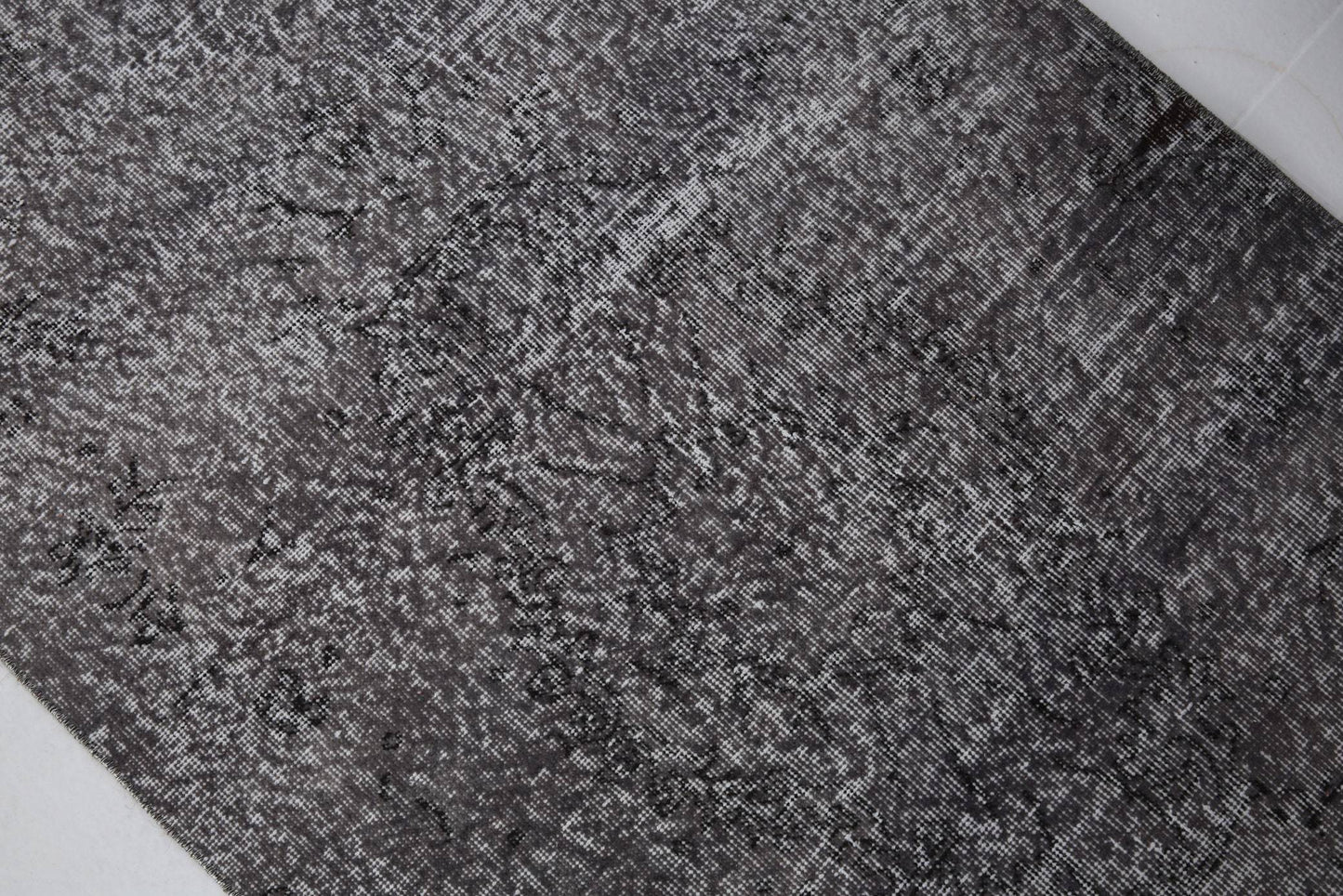 3' x 5' Black-Gray Turkish Vintage Rug  |  RugReform