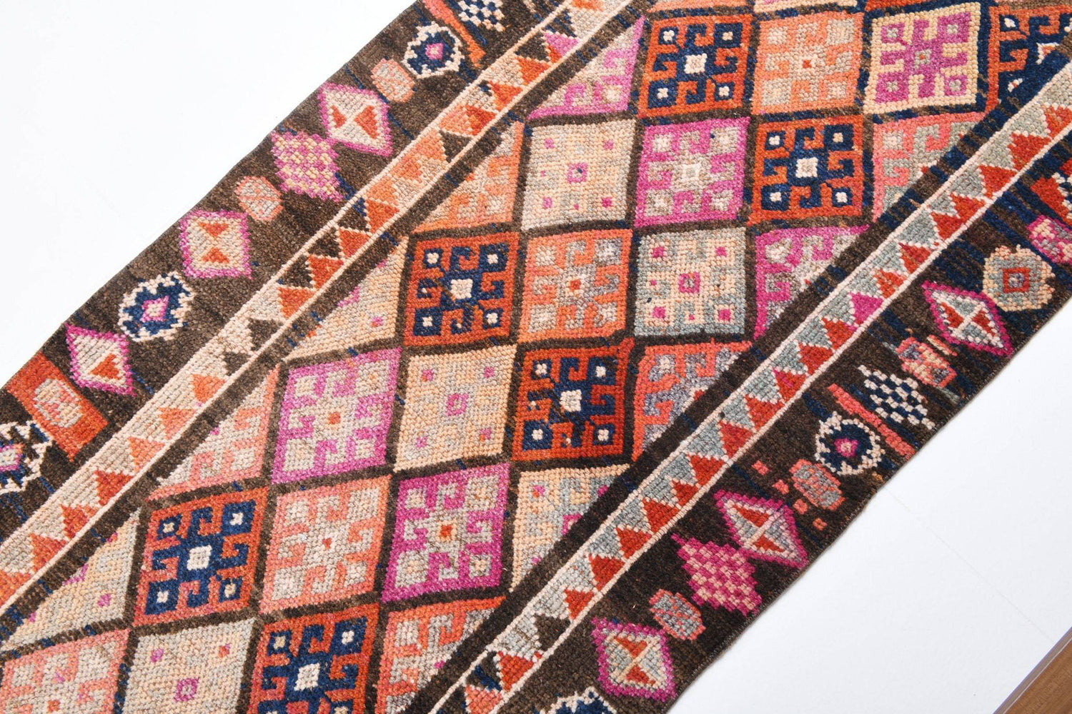 Pink vintage rug