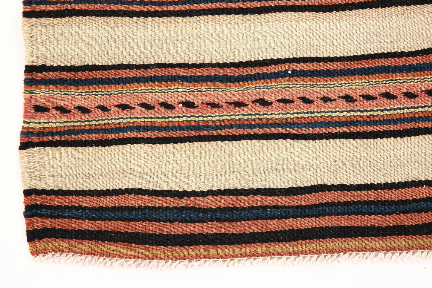 2' x 3' Tan-Ivory Turkish Kilim Old Rug  |  RugReform