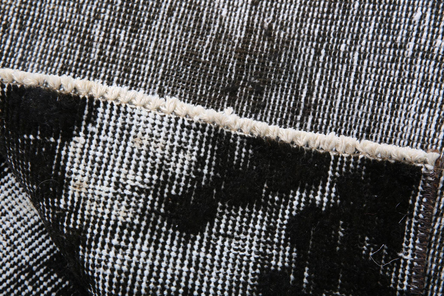 2' x 4' Black-Gray Turkish Vintage Runner Rug  |  RugReform