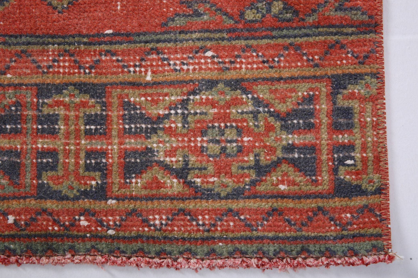 2' x 11' Red Turkish Vintage Runner Rug  |  RugReform